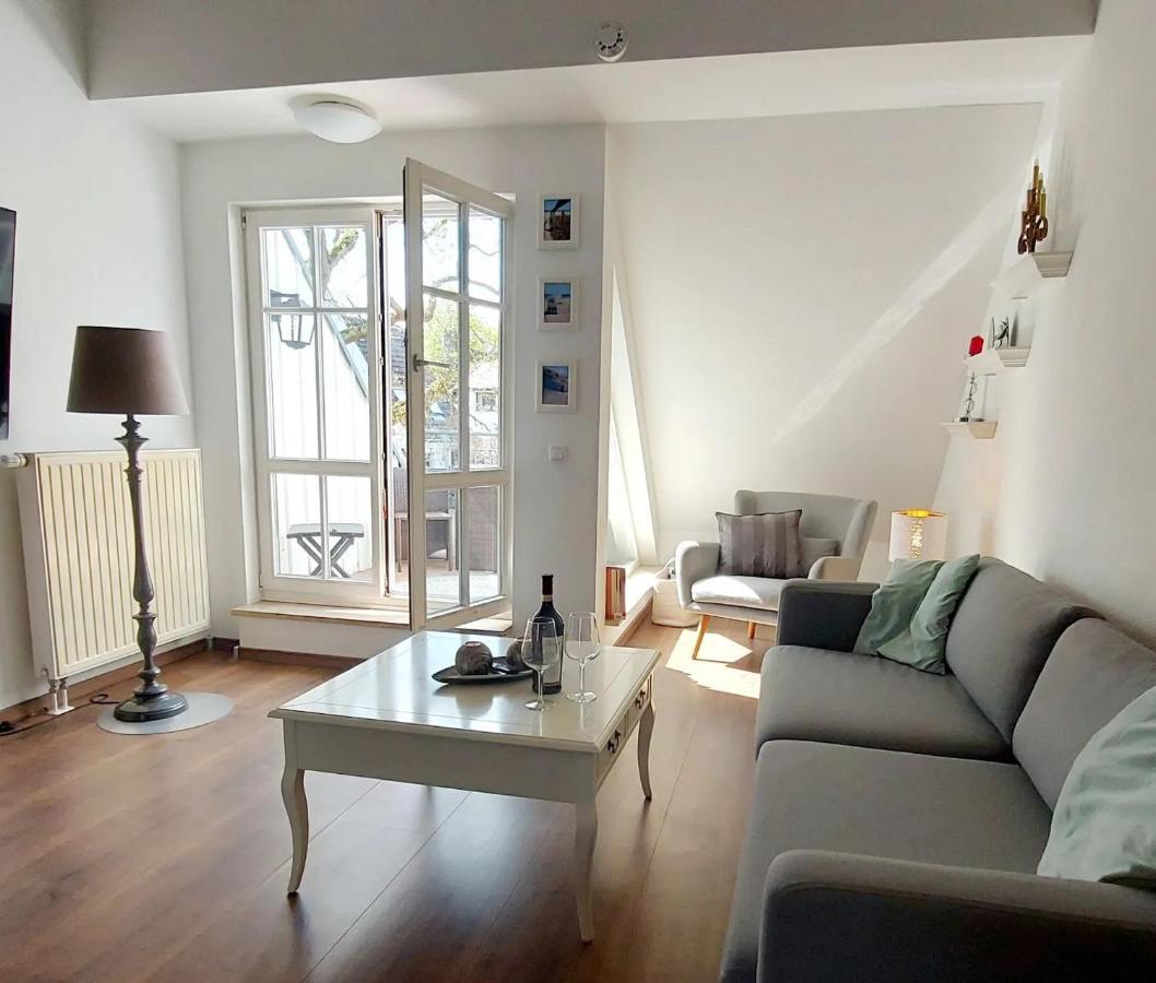 Hochwertige Ferienwohnung Direkt Am Wasser Mit Balkon 格赖夫斯瓦尔德 外观 照片